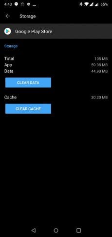 Clear Google play Store Data and Cache Files Clear Google play Store Data and Cache Files