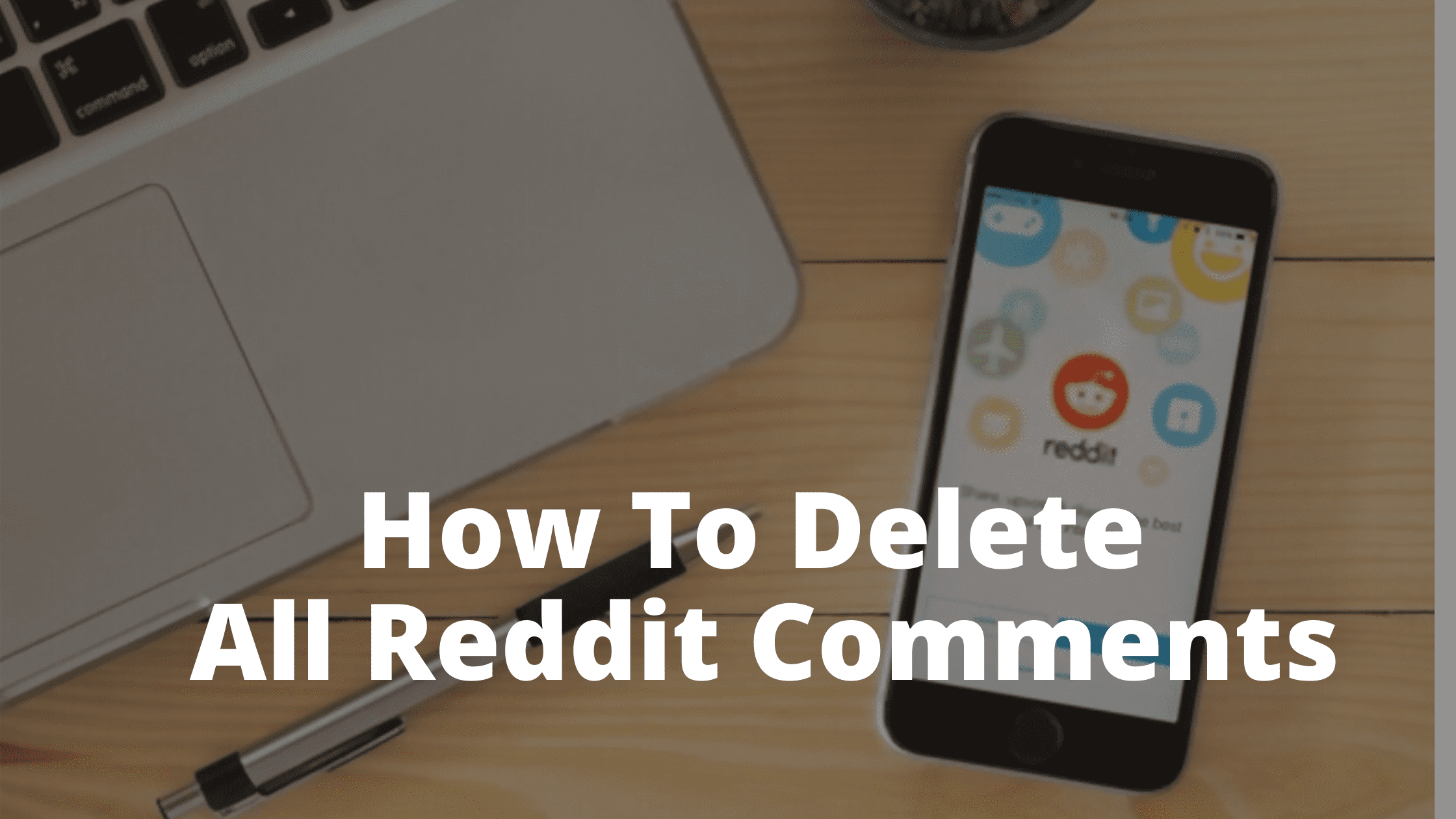 delete all reddit comments