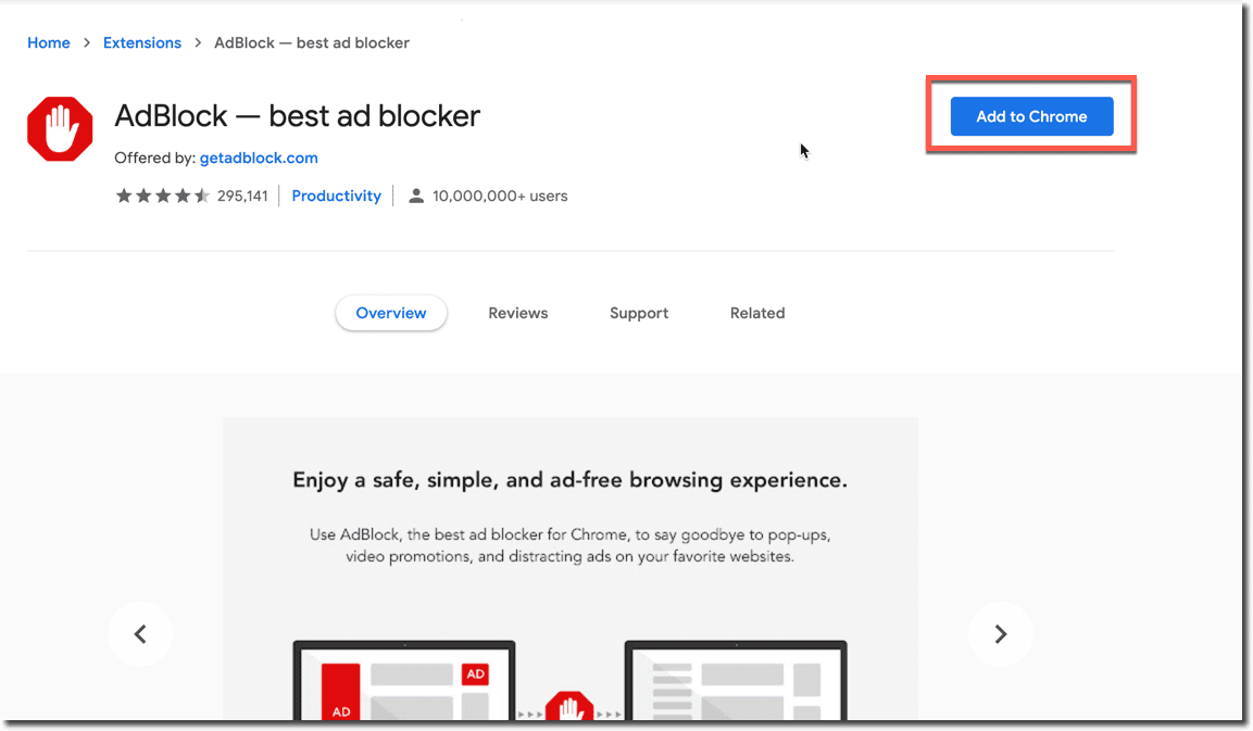 adblock for chrome