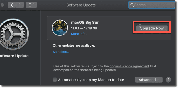 update mac